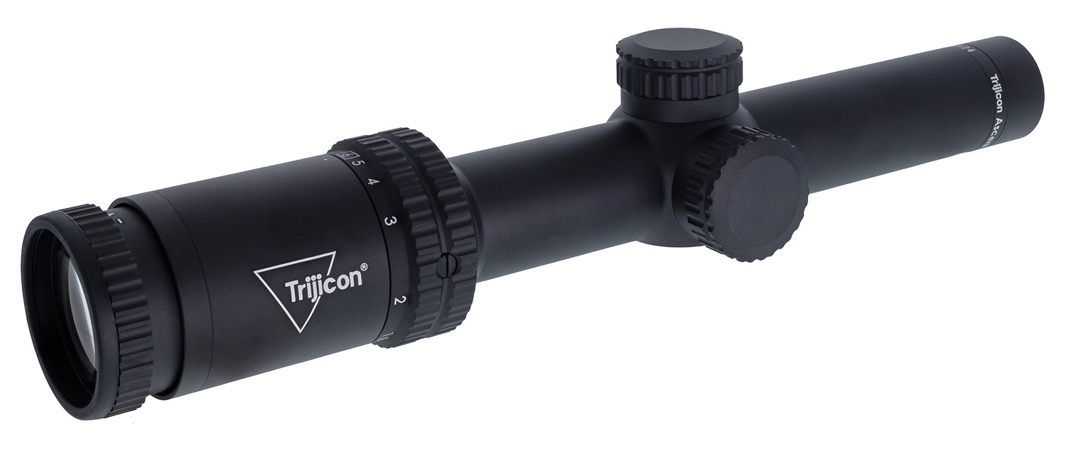 Trijicon 2800003 Ascent Matte Black 1-6x24mm 30mm Tube BDC Target Holds Reticle 3 Trijicon 2800003 Ascent Matte Black 1-6x24mm 30mm Tube BDC Target Holds Reticle
