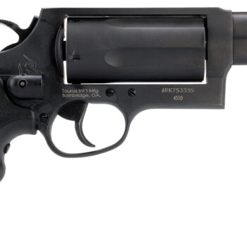 Taurus 2-441031MAGVL Judge w/Laser Compact 45 Colt (Long Colt) 410 Bore 3" Chamber 5rd 3" Matte Black Alloy Steel Barrel, Cylinder & Frame, Viridian Laser, Transfer Bar Safety