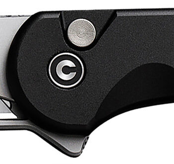 Civivi Knives C23039B-1 Elementum Utility All Purpose Utility Plain 6Cr13 Stainless Steel Blade, Black Aluminum Handle, 3 Blades & Pouch