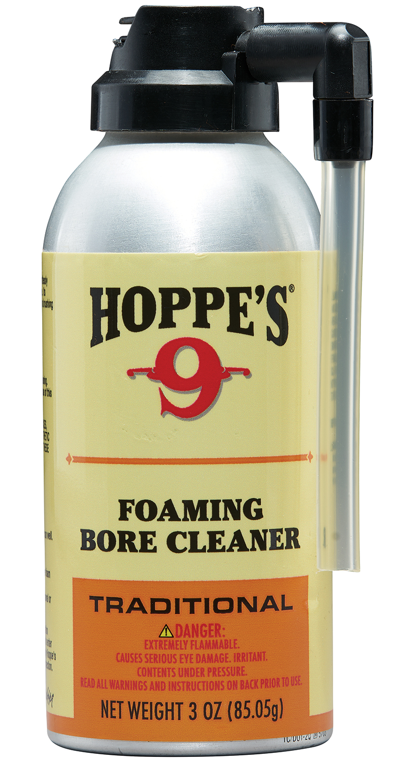 Hoppe's 907 No. 9 Foaming Bore Cleaner 3 oz Spray 3 Hoppe's 907 No. 9 Foaming Bore Cleaner 3 oz Spray