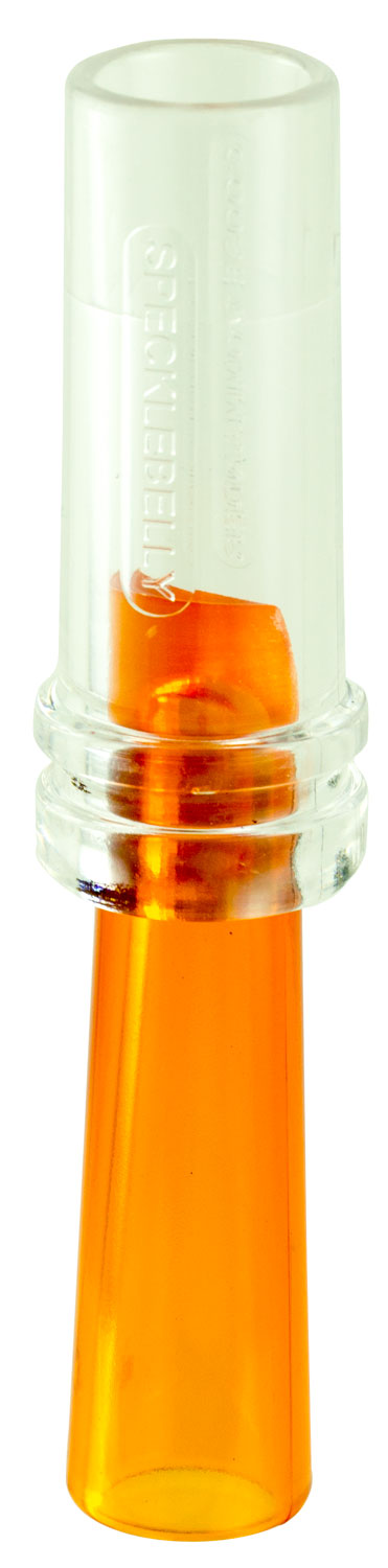 Duck Commander DCSPRCK Specklebelly Single Reed Specklebelly Sounds Attracts Geese Clear/Orange Acrylic 3 Duck Commander DCSPRCK Specklebelly Single Reed Specklebelly Sounds Attracts Geese Clear/Orange Acrylic