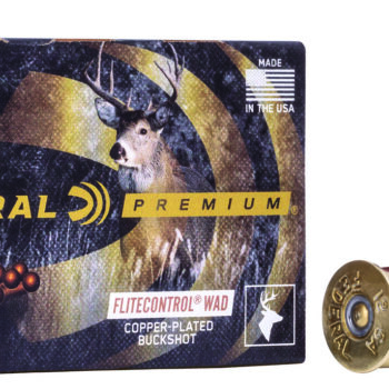 Federal PFC15400 Premium Vital-Shok 12Gauge 2.75" 9Pellets 00BuckShot 5 Per Box/50 Case