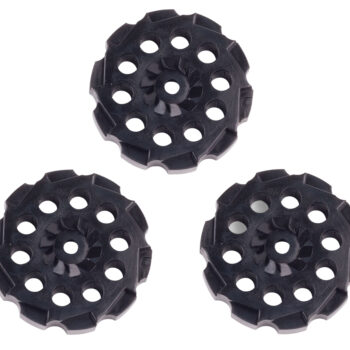 Crosman 407T Spare Clips Air Pistol 177Pellet Black Plastic