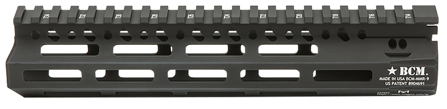 BCM MCMR9556BLK BCMGunfighter MCMR 9" M-LOK, Free-Floating Style Made of Aluminum with Black Anodized Finish for AR-Platform 3 BCM MCMR9556BLK BCMGunfighter MCMR 9" M-LOK, Free-Floating Style Made of Aluminum with Black Anodized Finish for AR-Platform