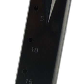 Mec-Gar MGRP8515B Standard  Blued Detachable 15rd 9mm Luger for Ruger P95/P85/P89/P93/P94