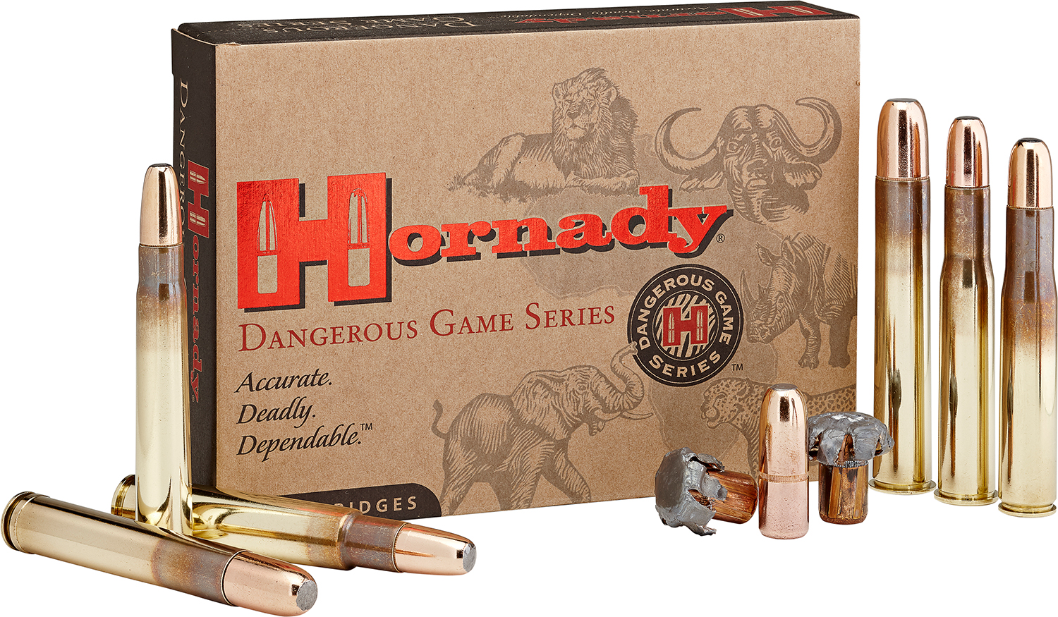 Hornady 82381 Dangerous Game 404Jeffery 400gr DGX Bonded 20 Per Box/6 Case 3 Hornady 82381 Dangerous Game 404Jeffery 400gr DGX Bonded 20 Per Box/6 Case