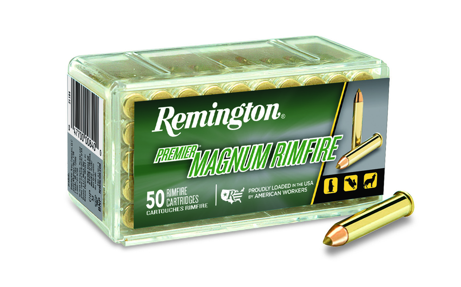 Remington Ammunition 28464 Premier Magnum Rimfire 17HMR 17gr AccuTip V 50 Per Box/40 Case 3 Remington Ammunition 28464 Premier Magnum Rimfire 17HMR 17gr AccuTip V 50 Per Box/40 Case