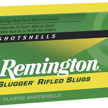 Remington Ammunition 20302 Slugger  12 Gauge 2.75" 1 oz Rifled Slug Shot 5 Per Box/ 50 Cs