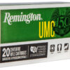 Remington Ammunition 23750 UMC 22-250Rem 45gr Jacketed Hollow Point 20 Per Box/10 Case 1 67944 1