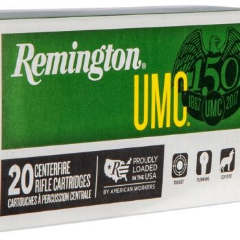 Remington Ammunition 23750 UMC  22-250Rem 45gr Jacketed Hollow Point 20 Per Box/10 Case