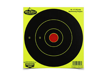 B/C DIRTY BIRD YELLOW RND TGT 16-6"