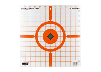 B/C RIGID SIGHT-IN TARGET 12" 10PK