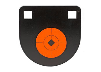 B/C 4" GONG TWO HOLE 3/8" AR500 STL