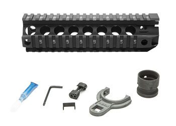 BCM GUNFTR QUAD RAIL 556 8" BLK