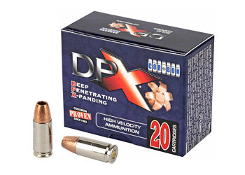 CORBON DPX 9MM+P 115GR BRNS X 20/500