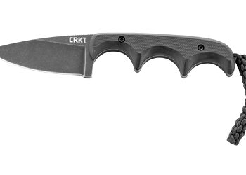CRKT DROP POINT 2.16" BLACK W/SHEATH