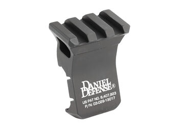 DD 1 O'CLOCK OFFSET RAIL BLK