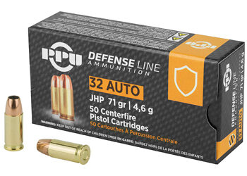 PPU 32ACP JHP 71GR 50/1000