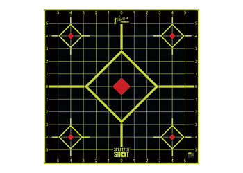 PRO-SHOT TARGET 12" GRN SIGHT-IN 5PK