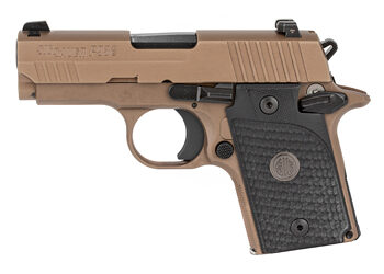 SIG P938 EMP SCRPN 9MM 7RD 3" FDE NS