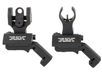 TROY FLDNG HK FRNT OFFSET SGHT BLK