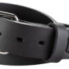 1791 Gunleather BLT014044SBLA 01 Gun Belt Stealth Black Leather 40/44 1.50" Wide Buckle Closure 1 114054