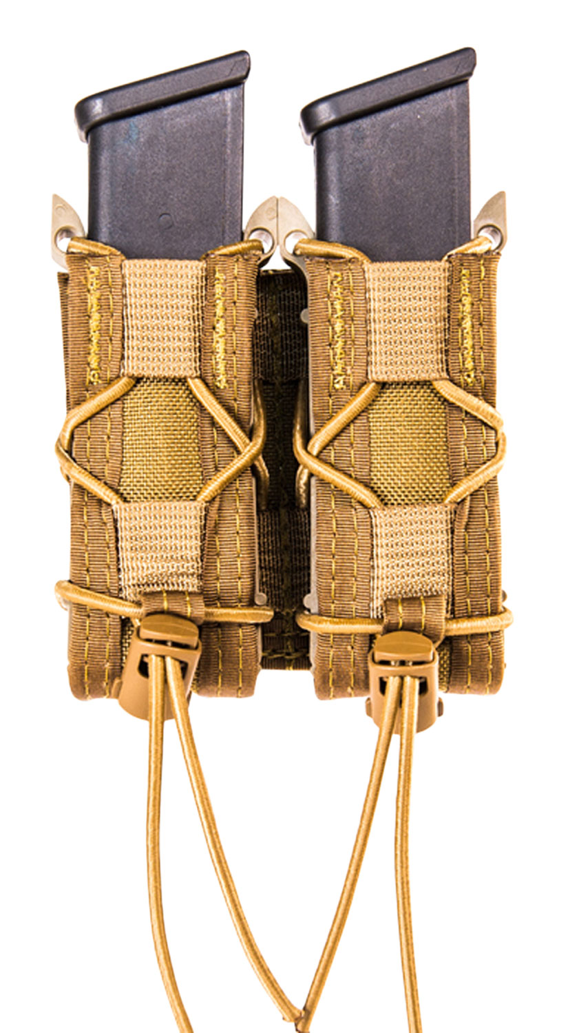High Speed Gear 13PT12CB TACO Mag Pouch Double Coyote Brown Nylon Belt Compatible w/ Pistol 3 High Speed Gear 13PT12CB TACO Mag Pouch Double Coyote Brown Nylon Belt Compatible w/ Pistol