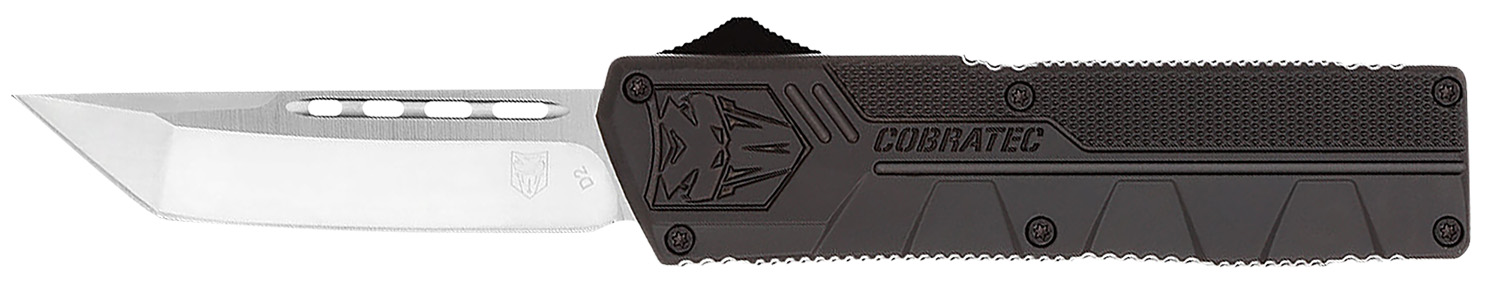 CobraTec Knives BCTLWTNS Lightweight 3.25" OTF Tanto Plain D2 Steel Blade/Black Aluminum Handle Includes Pocket Clip 3 CobraTec Knives BCTLWTNS Lightweight 3.25" OTF Tanto Plain D2 Steel Blade/Black Aluminum Handle Includes Pocket Clip
