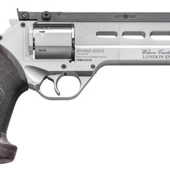 Chiappa Firearms 340302 Rhino Match Master 38 Special 6 Shot, 6" Gray PVD Steel Vent Rib Barrel & Cylinder, Gray PVD Aluminum Frame, Black Hogue Micarta Grip, Exposed Hammer