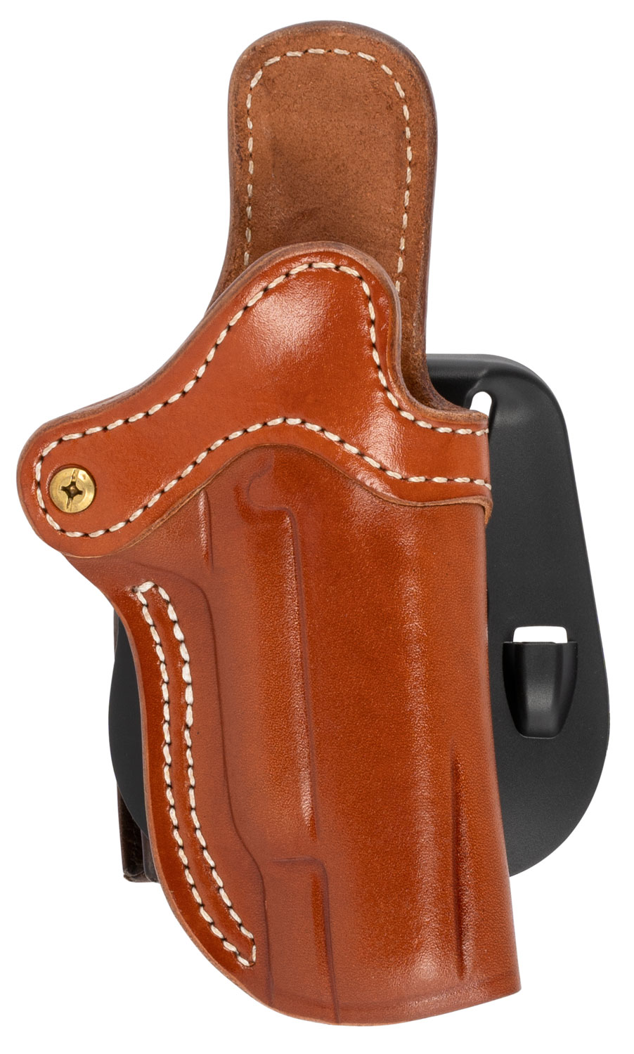 1791 Gunleather ORPDH1CBRR BH1 Optic Ready Size 01 OWB Style made of Leather with Classic Brown Finish, Adjustable Cant & Paddle Mount Type fits 4-5" Barrel 1911 for Right Hand 3 1791 Gunleather ORPDH1CBRR BH1 Optic Ready Size 01 OWB Style made of Leather with Classic Brown Finish, Adjustable Cant & Paddle Mount Type fits 4-5" Barrel 1911 for Right Hand