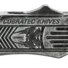 CobraTec Knives SSWCTK1SDAG1SS CTK-1 Small 2.75" OTF Dagger Part Serrated D2 Steel Blade/ Stonewashed Aluminum Handle Features Glass Breaker Includes Pocket Clip 2 126913