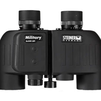 Steiner 2680 M830r Laser Rangefinder 8x 30mm Mil Radian Ranging Reticle, Floating Prism Auto Focus, Black Makrolon w/Rubber Armor