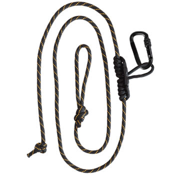 Muddy MUDMSA070 Safety Harness Lineman's Rope Black Nylon