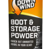 Dead Down Wind 1215N Boot Powder Odor Eliminator Unscented Scent Cornstarch/Talc 4 oz 1 137129