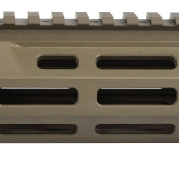 Geissele Automatics 05651S Super Modular Rail MK16 9.50" M-LOK, Desert Dirt Aluminum for AR Platform, Barrel Nut Included