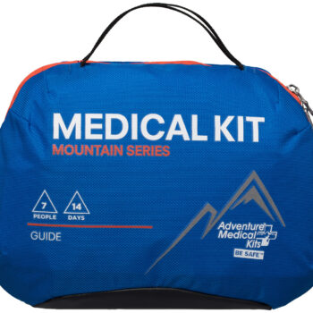 Adventure Medical Kits 01001007 Mountain Guide Treats Injuries/Illnesses Water Resistant Blue