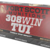 Fort Scott Munitions 308175SCV2 Tumble Upon Impact (TUI) Rifle 308Win 175gr Solid Copper Spun 20 Per Box/10 Case 1 155062