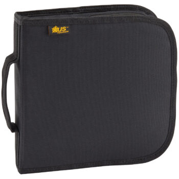US PeaceKeeper P26208 Handgun Case  Black Holds 1 Handgun Polyester