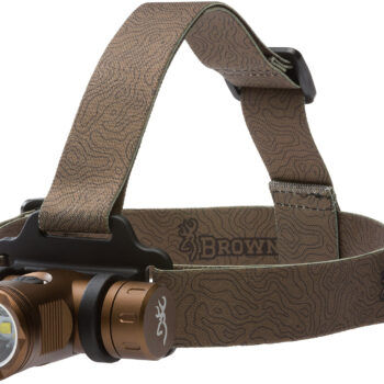 Browning 3713345 Blackout Elite Headlamp  Burnt Bronze  4/860 Lumens White LED/Green
