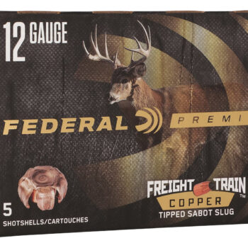 Federal P152FT Premium Freight Train 12Gauge 2.75" SlugShot 5 Per Box/10 Case