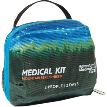 Adventure Medical Kits 01001021 Mountain Hiker Medical Kit First Aid Water Resistant Orange/Blue