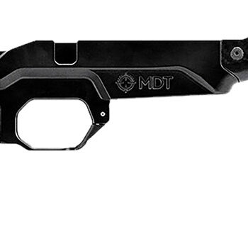 Mdt Sporting Goods Inc 107835BCF HNT26 Chassis System Black Carbon Fiber Fits Howa 1500 SA/ Weatherby Vanguard Compatible w/ AICS Mags Short Action ARCA