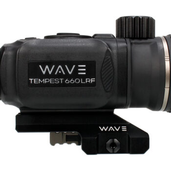 Wave WTS300 Tempest 660D LRF Thermal Black 3.4x60mm Illuminated Multi Reticle, Digital Zoom 13.6x Rapid/Smooth, 640x512, 12 Microns, 50 Hz Resolution