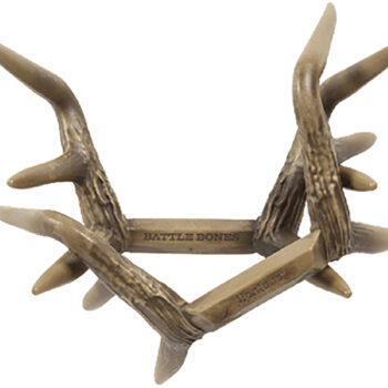 Flextone FLX-FLXDR064 Battle Bones Rattling Antlers Attracts Deer Species Brown