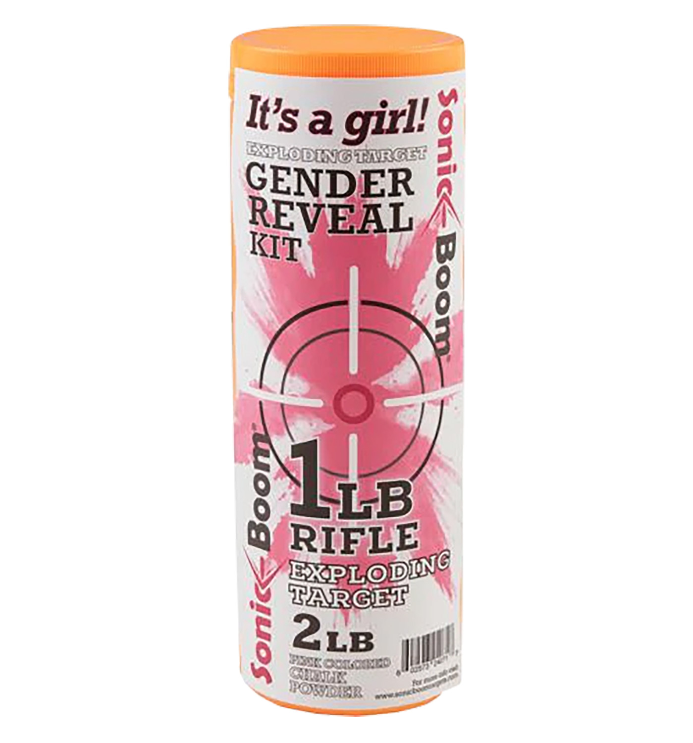 Sonic Boom/jerent SBTGRGIRL Gender Reveal Kit Rifle Firearm 1 lb Girl 3 Sonic Boom/jerent SBTGRGIRL Gender Reveal Kit Rifle Firearm 1 lb Girl