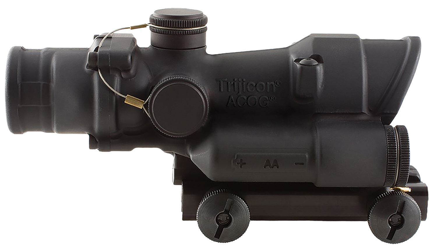 Trijicon 100432 ACOG 4x 32mm Obj 36.80 ft @ 100 yds FOV Matte Black Finish LED Illuminated Green Crosshair 300 Blk 3 Trijicon 100432 ACOG 4x 32mm Obj 36.80 ft @ 100 yds FOV Matte Black Finish LED Illuminated Green Crosshair 300 Blk