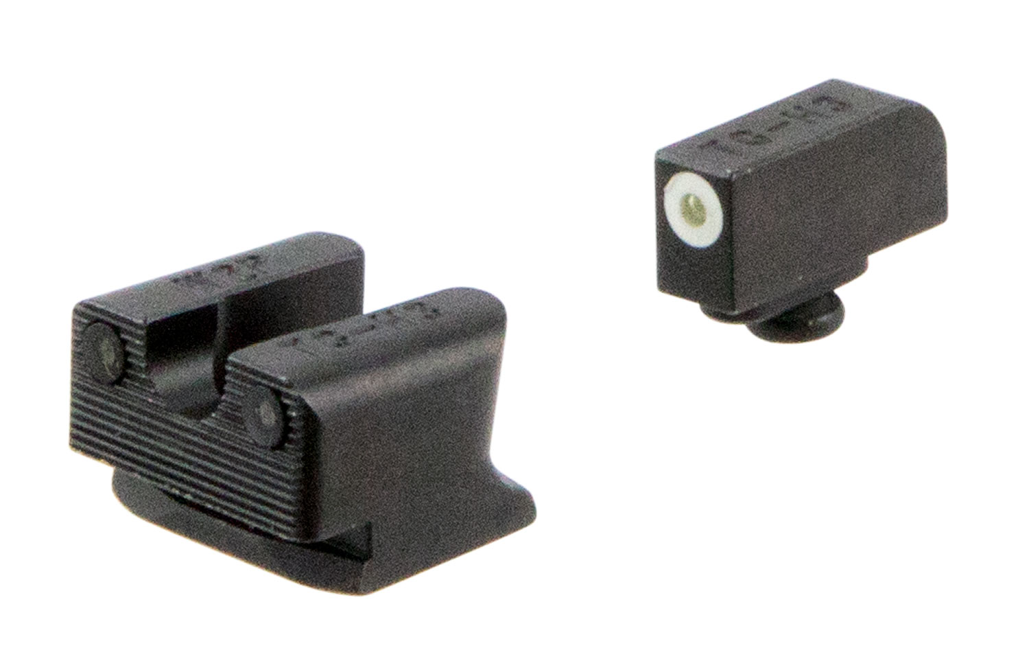 TruGlo TG231W2W Tritium Pro Black | Green Tritium White Outline Front Sight Green Tritium Rear Sight 3 TruGlo TG231W2W Tritium Pro Black | Green Tritium White Outline Front Sight Green Tritium Rear Sight