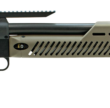 Umarex 2252635 Hammer  PCP .50 Cal 2 Shot Black Barrel & Receiver, OD Green Fixed Synthetic Stock, AR Magpul Style Grip