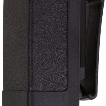 Blackhawk 410600PBK Single Mag Case  Matte Black Polymer Belt Clip Compatible w/ Double Stack 9mm/10mm/40/45/357
