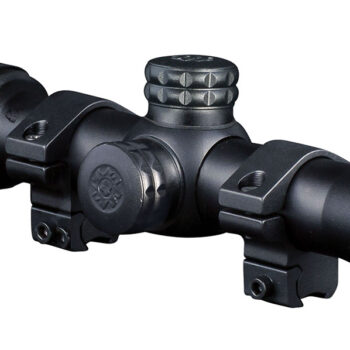 Konus 7260 KonusPro  Matte Black 2-7x32mm 1" Tube Engraved 30/30 Duplex Reticle Includes Mounting Rings